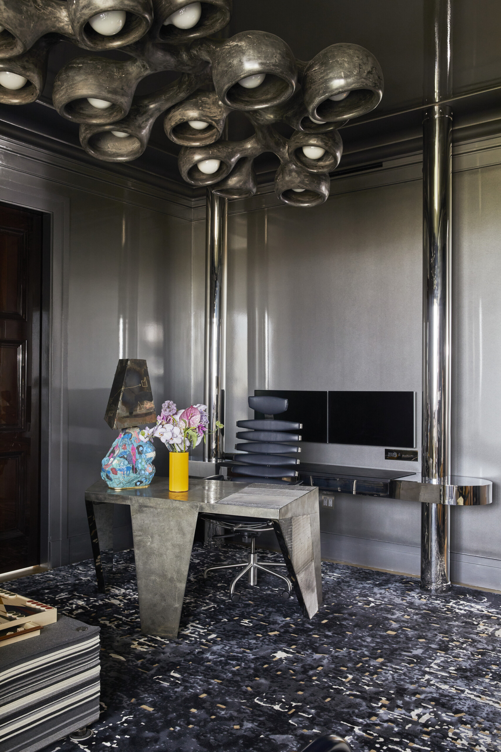 Central Park South, Office, Photography by Genevieve Garruppo