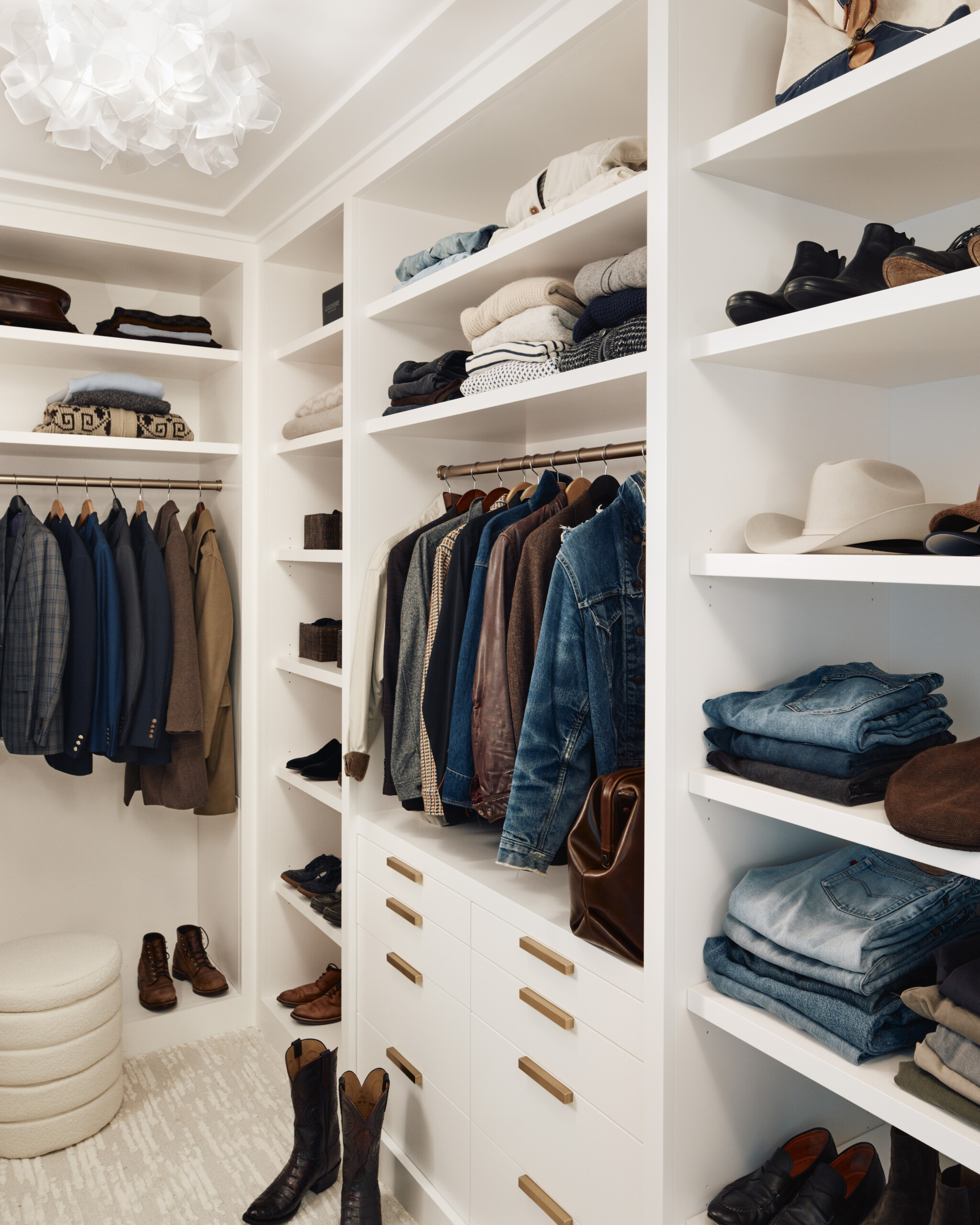 Music Row Duplex, Closet, Photography by Blaine Davis