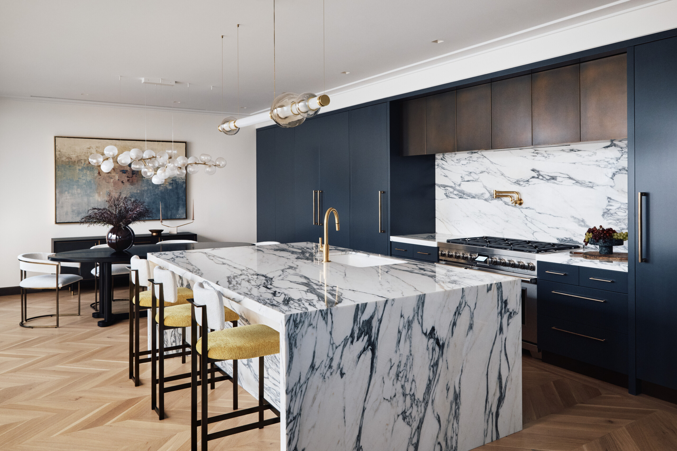 Music Row Duplex, Kitchen, Photography by Blaine Davis