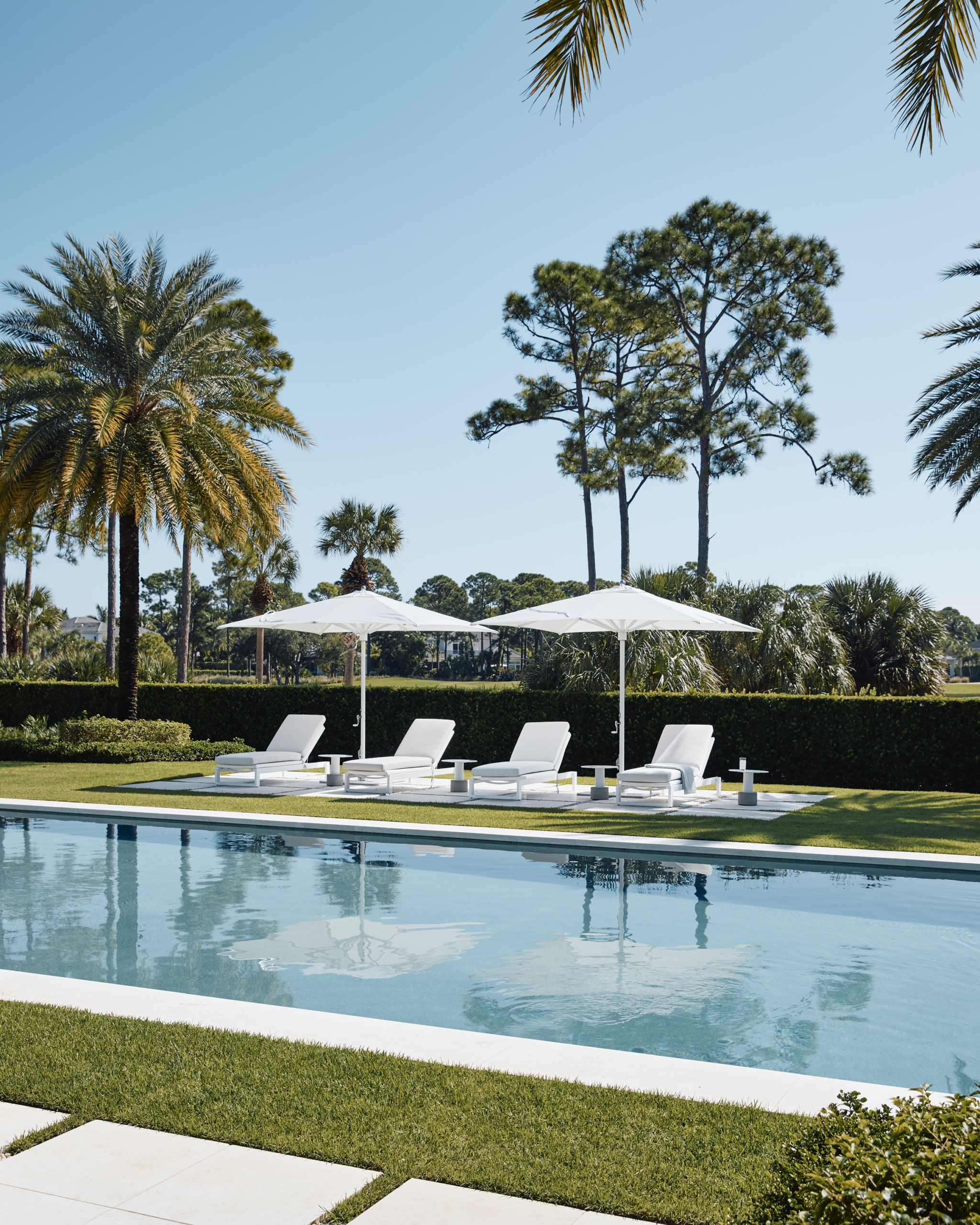 Palm Beach Gardens Home, Pool, Photography by Blaine Davis